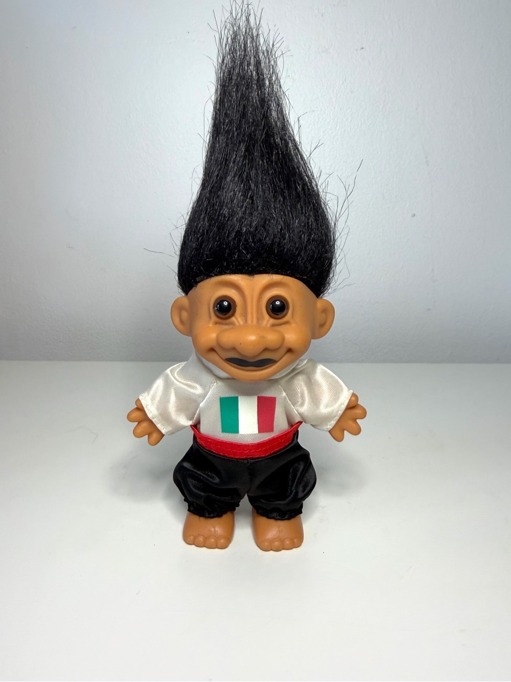 Rare Vintage AROUND THE WORLD ITALY - 5" Russ Troll Doll